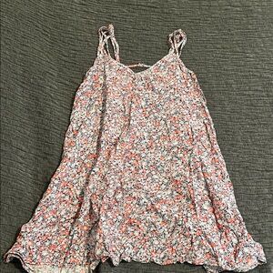 American Eagle Outfitters Floral Sundress with Spaghetti Straps